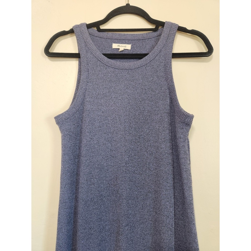Madewell Westville Midi Tank Dress Purple Womens Size Medium - Picture 3 of 6